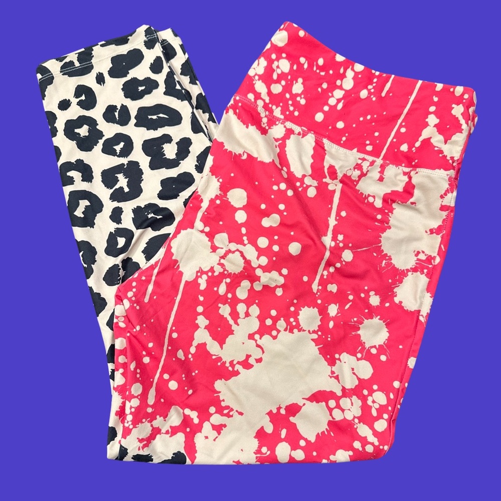 Crazy Train Leggings Size 3X